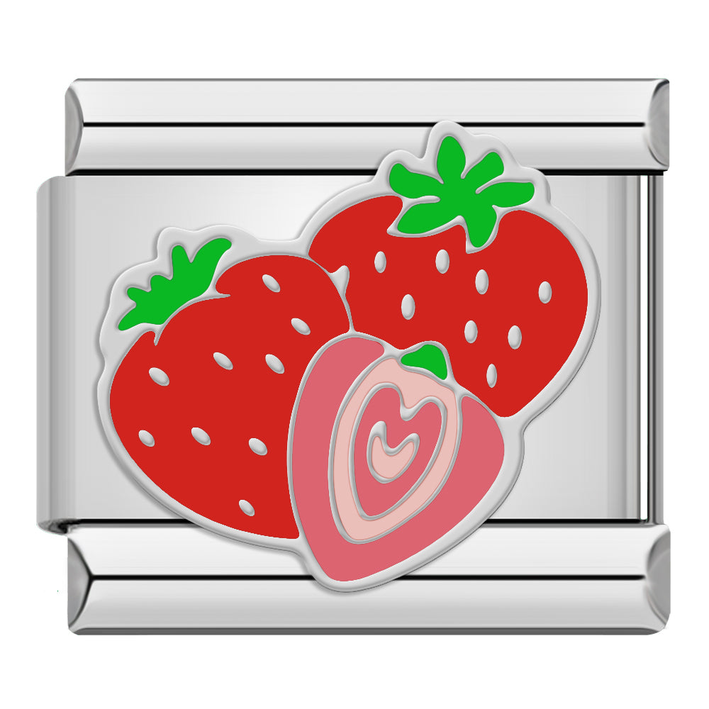 Aardbeien met hart