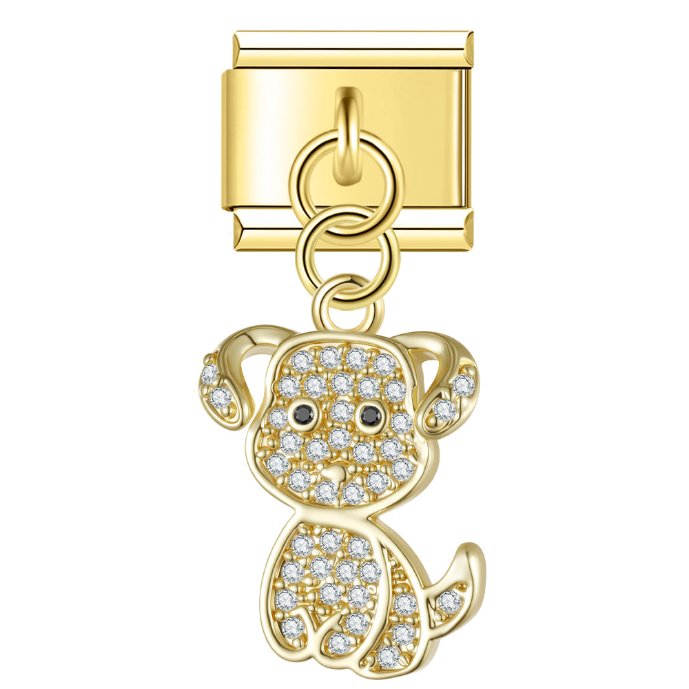 Hondenhanger met glitter