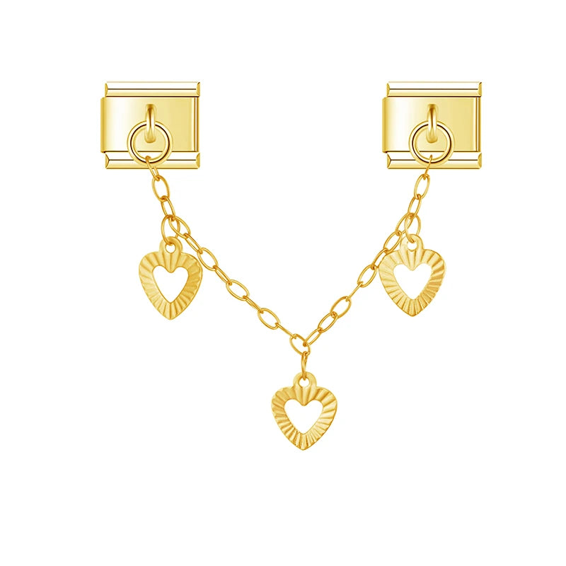 Hart charme ketting