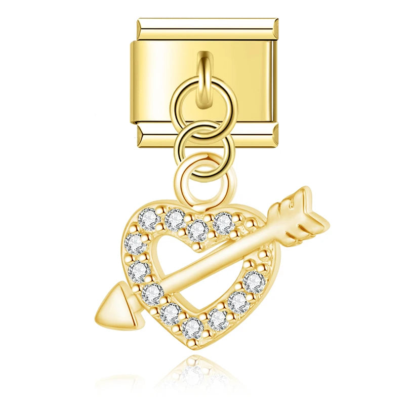 Cupido gouden hanger