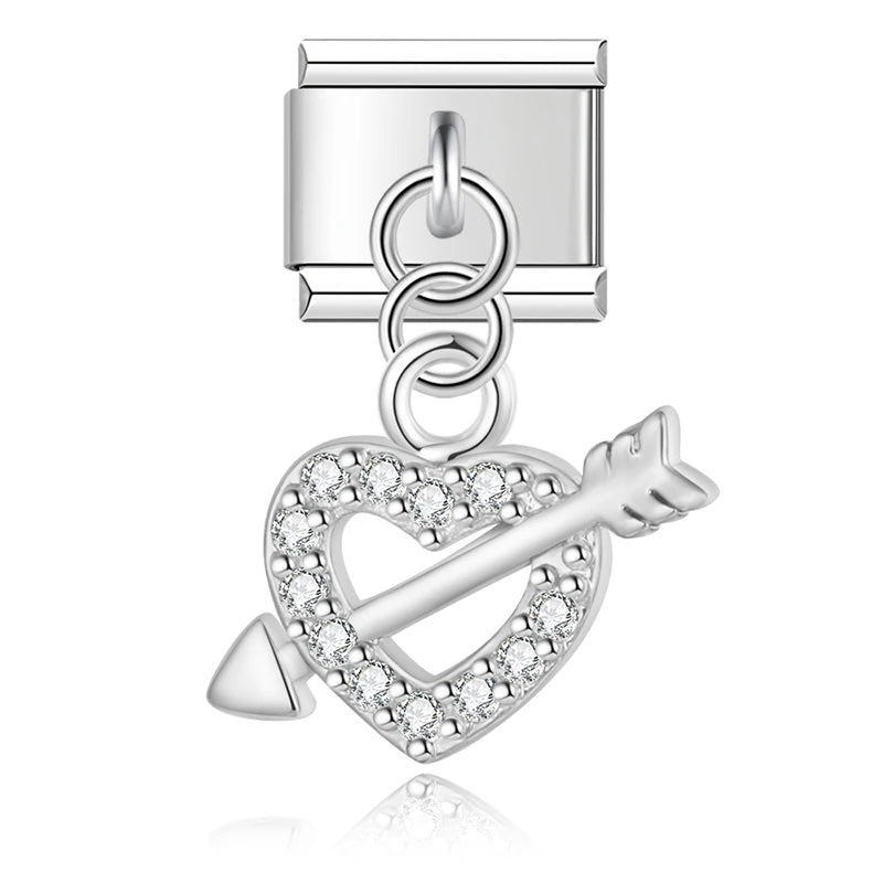 Cupido zilveren hanger