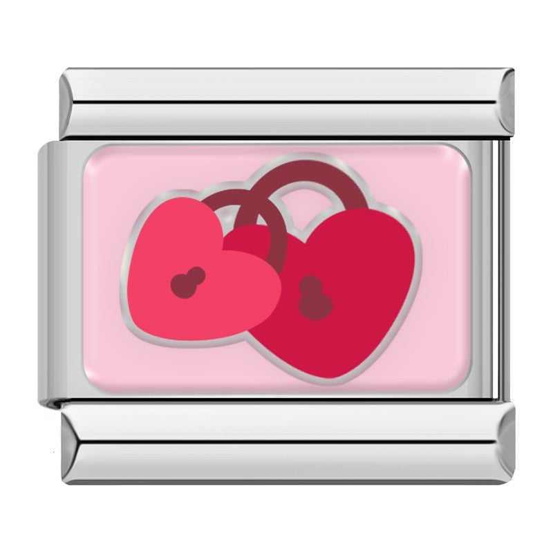 Zilveren liefdessloten