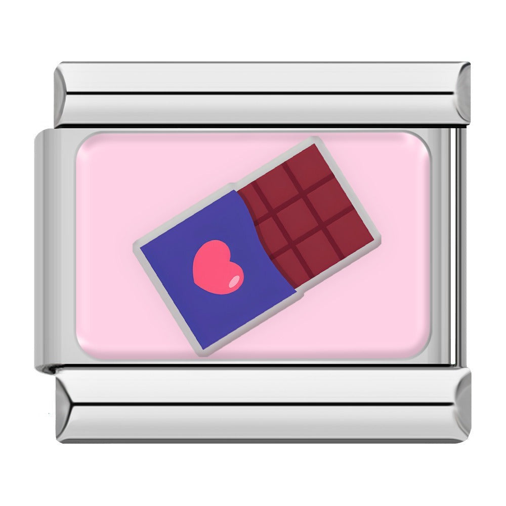 Zilveren chocoladereep