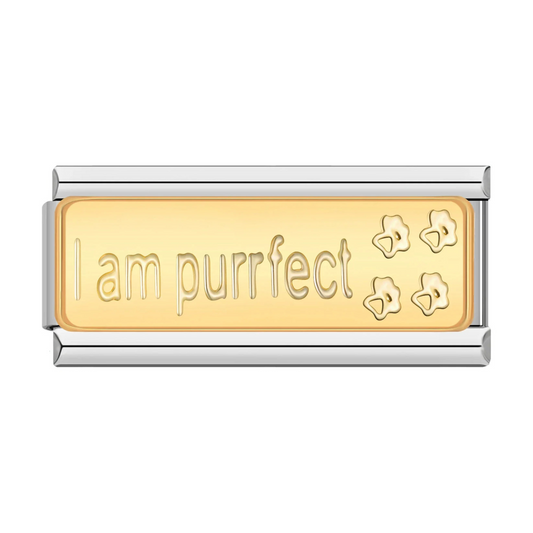 "Purrfecte" dubbele bedel