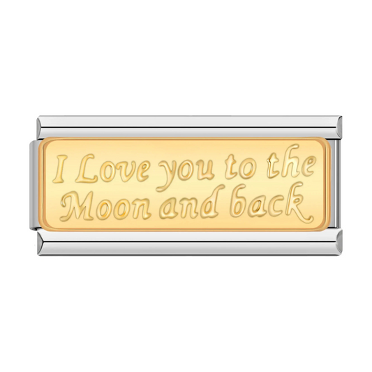 Love Moon dubbele bedel