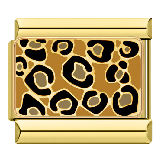 Luipaardprint goud