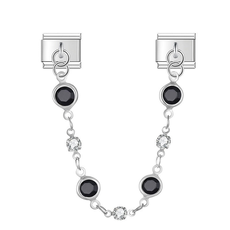 Zomer bedelketting zilver