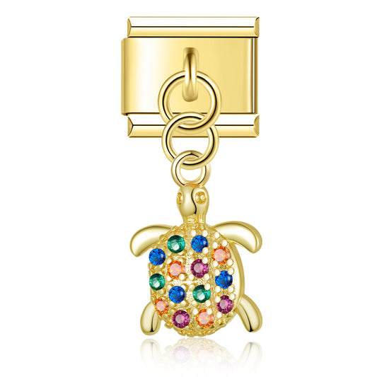 Glitter schildpad hanger