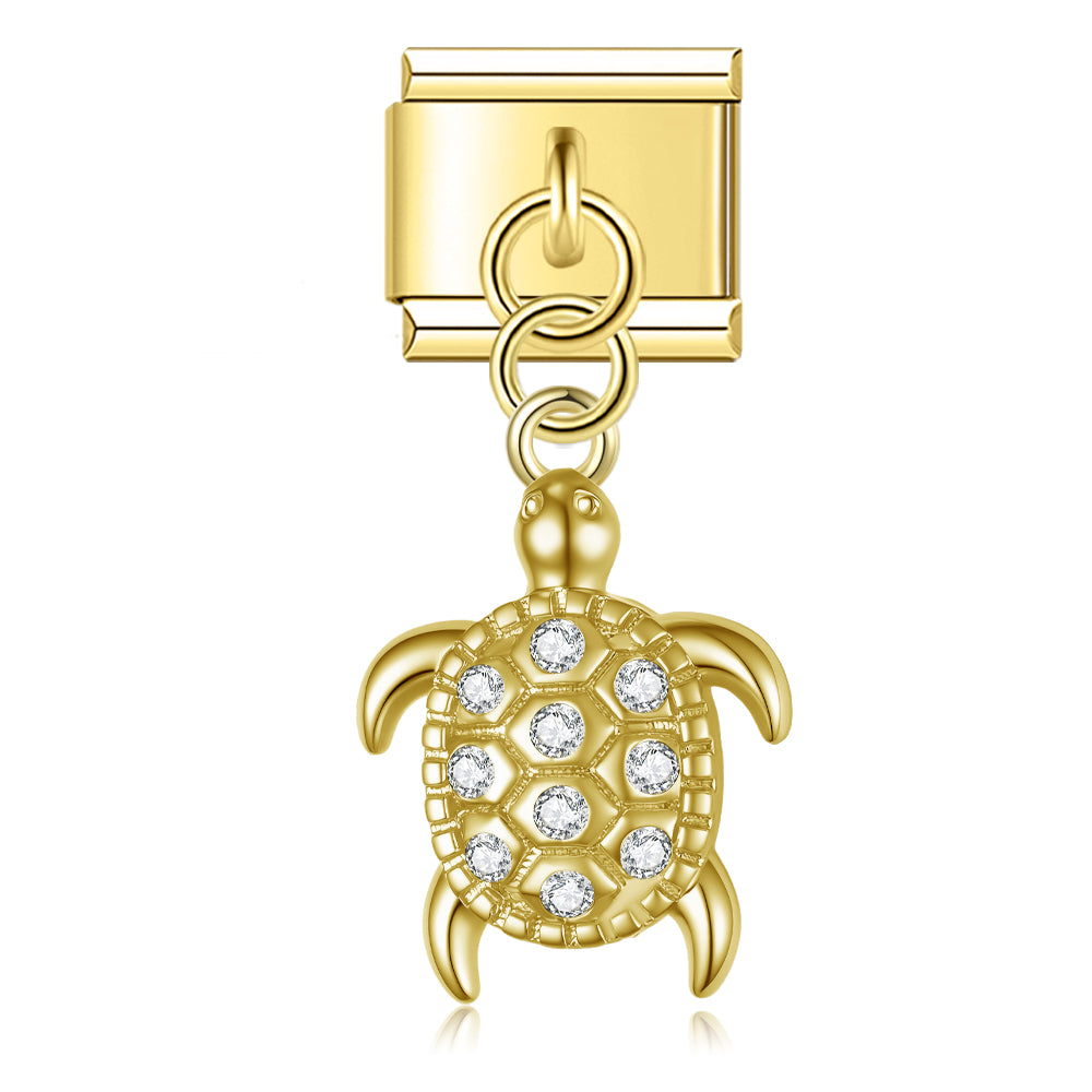Glitter schildpad hanger