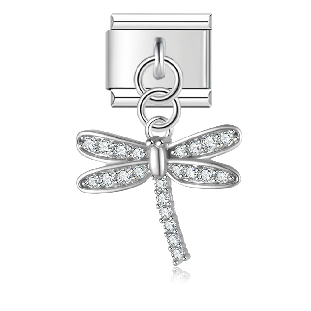 Glitter libelle hanger