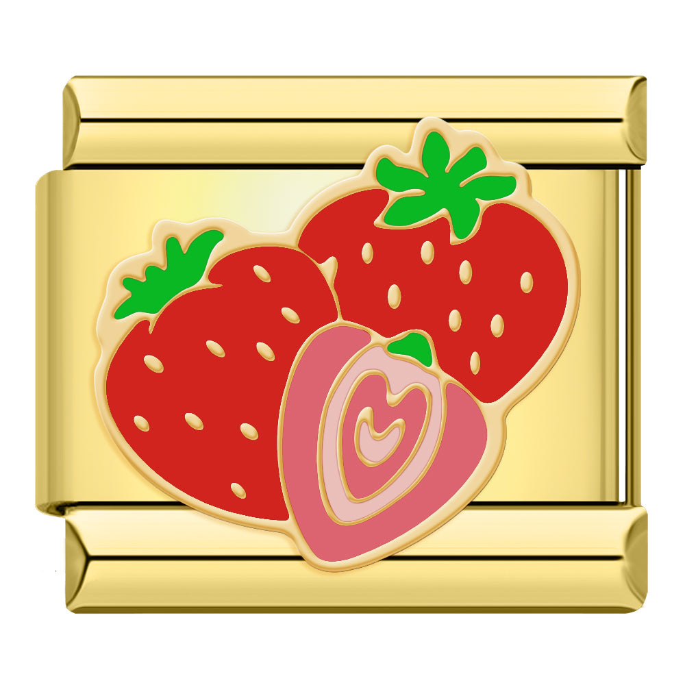 Aardbeien met hart