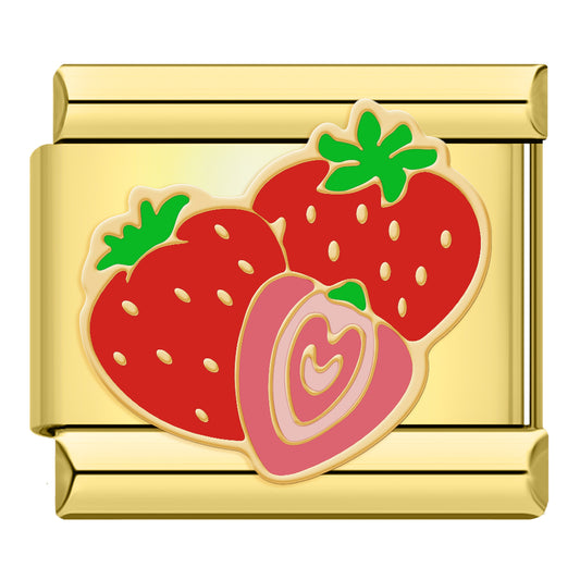 Aardbeien met hart