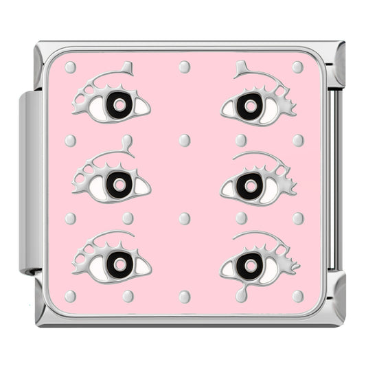 6 ogen roze