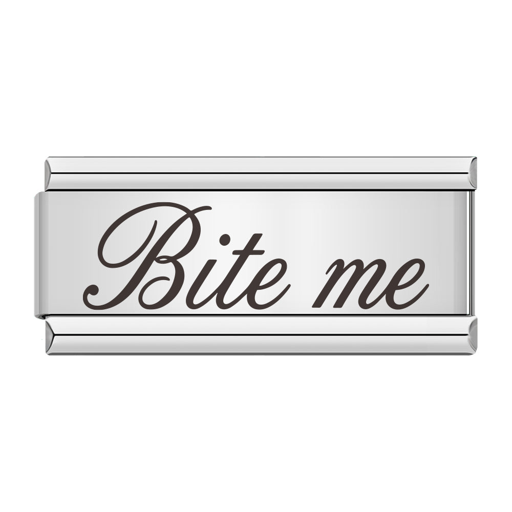 "Bijt me" dubbele charme