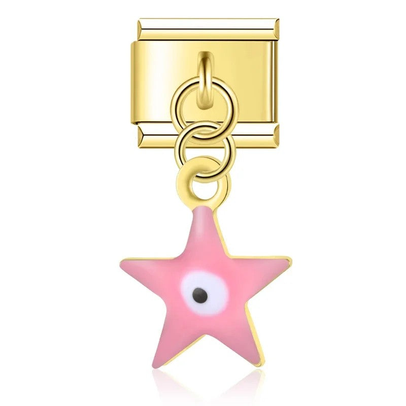 Zeepaardje glitter hanger