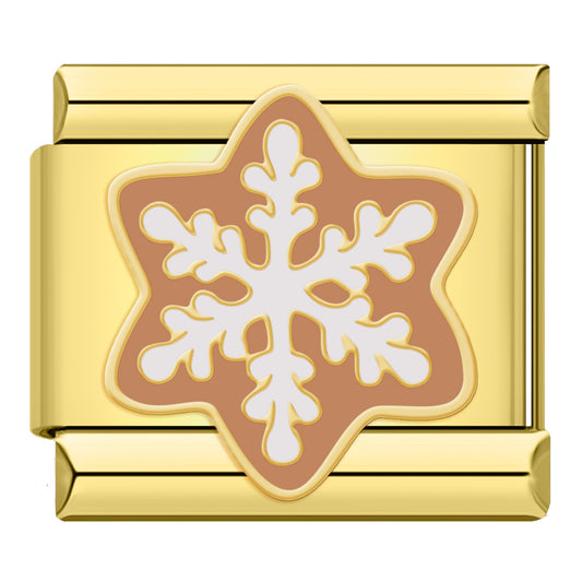 Sneeuwvlok peperkoek