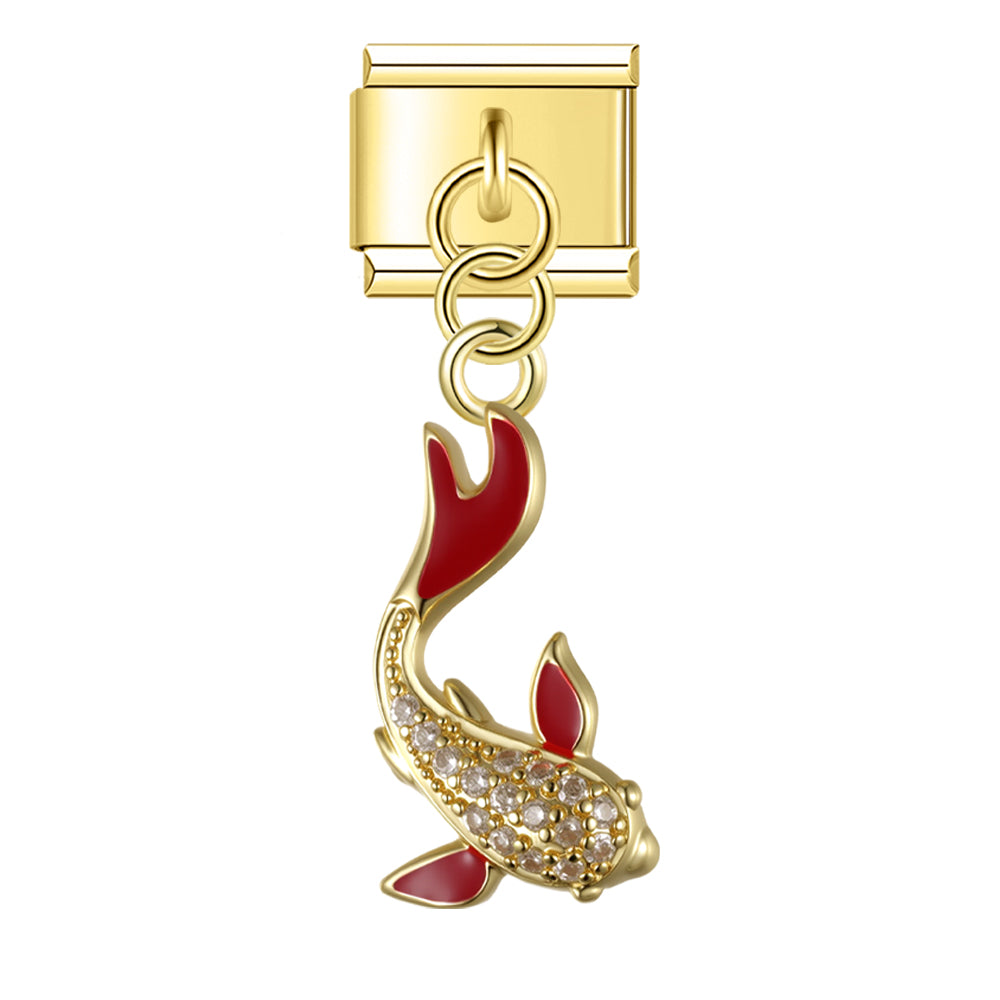 Glitter vis hanger