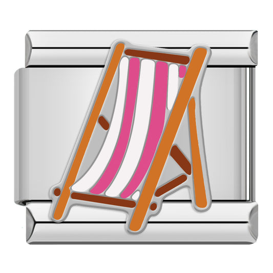 Strandstoel zilver