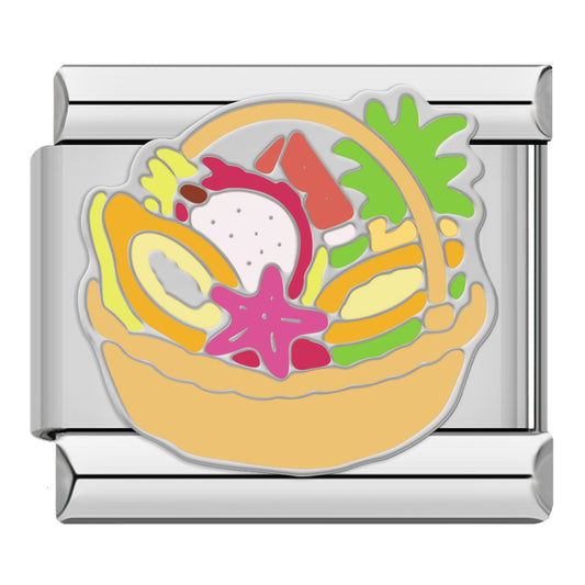 Fruitmand zilver