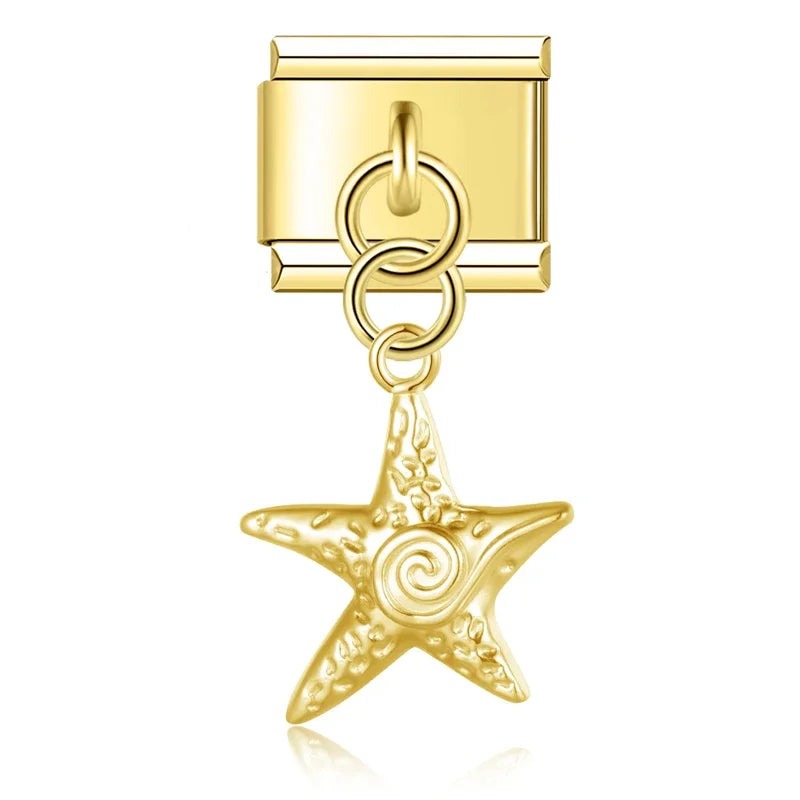 Zeepaardje glitter hanger
