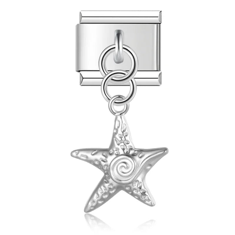 Zeepaardje glitter hanger