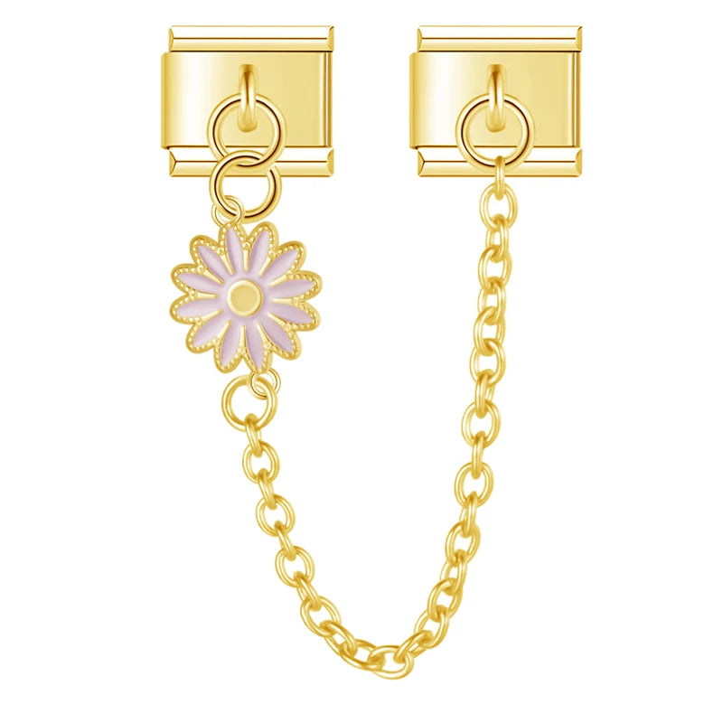 Bloem charme ketting