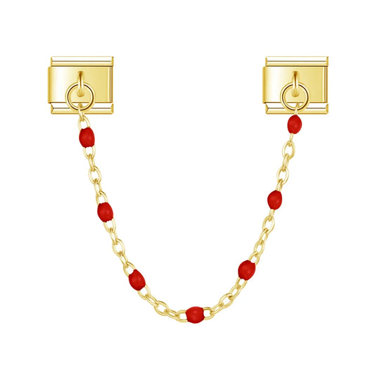 Gouden charme ketting