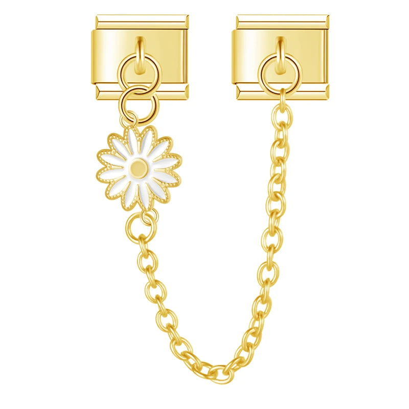 Bloem charme ketting