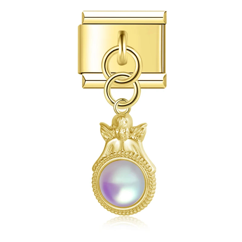Beschermengel gouden hanger