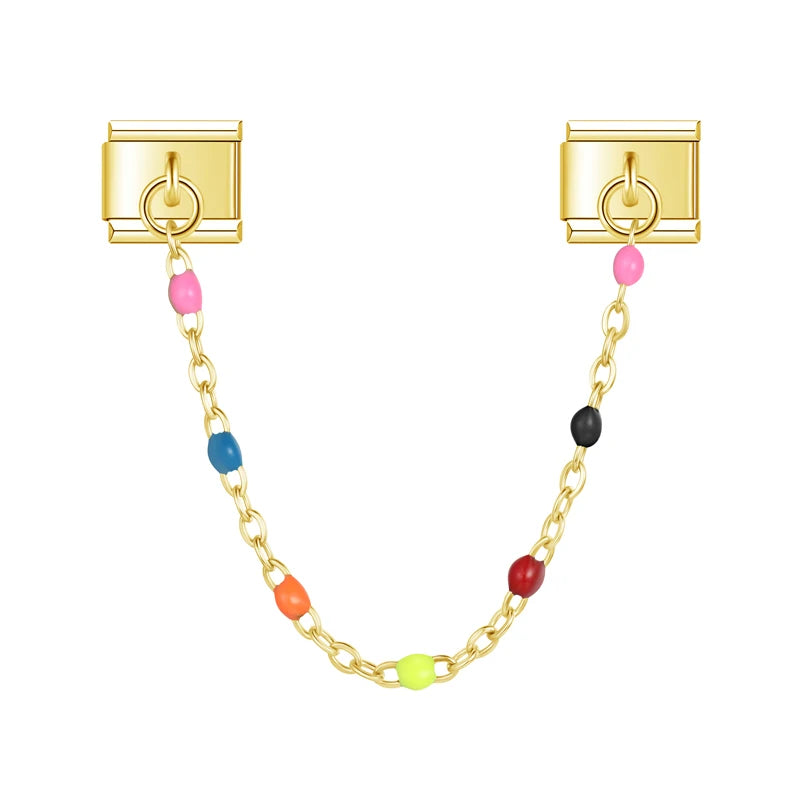 Gouden charme ketting