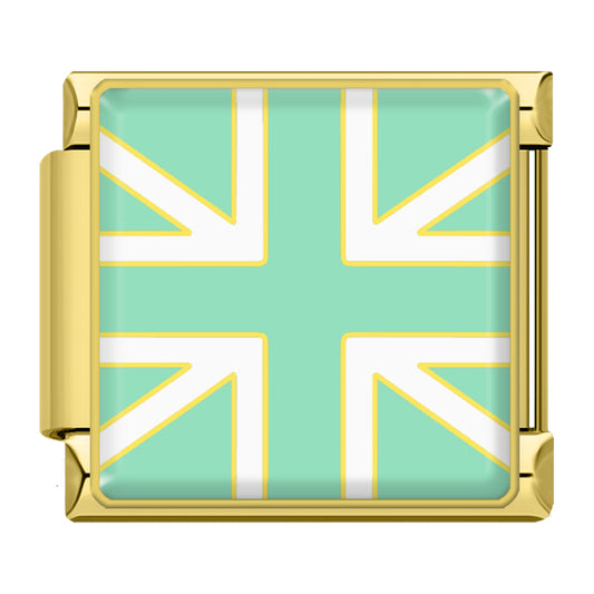 Engelse vlag goud