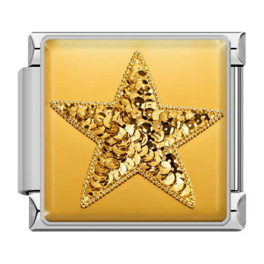 Gouden ster zilver