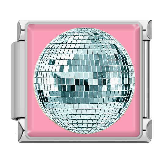 Zilveren discobal
